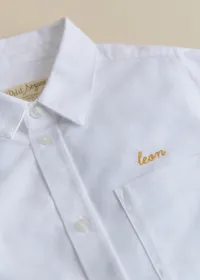 Chemise Tom - Oxford Léger Blanc — view 5