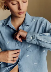 Chemise Tomboy - Denim Brodé — view 2