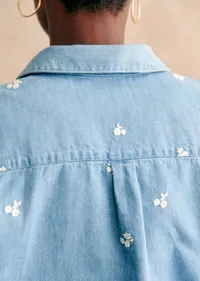 Chemise Tomboy - Denim Brodé — view 3