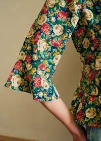 Chemise Yseline - Imprimé Alicante Bleu — view 3