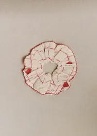 Chouchou - Broderie Coeurs Rouges — view 2