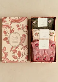 Coffret 3 chaussettes Julia - Fleurs Vintage — view 5