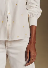 Coffret Chemise Chlo - Broderie Coeur Doré — view 4