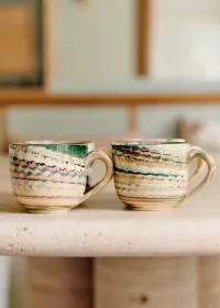 Coffret de 4 tasses - Florence Girod - Terre Mêlée — view 2