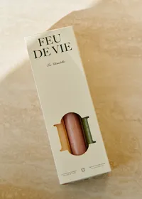 Coffret de 6 chandelles - Ecru, Blush, Olive — view 3