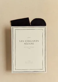 Collants Petit Coeur - Noir — view 3
