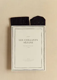 Collants - Plumetis Doré / 40D — view 4