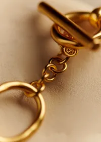 Collier Agathe - Doré — view 5