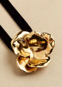Collier Capucine - Doré - Création Rose — view 2
