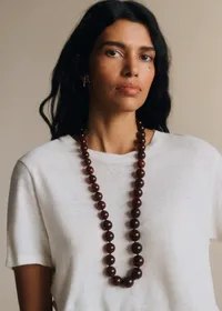 Collier Greta - Brun — view 4