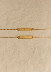 Collier Helena - Doré — view 3
