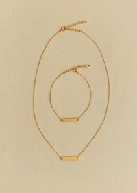 Collier Helena - Doré — view 4