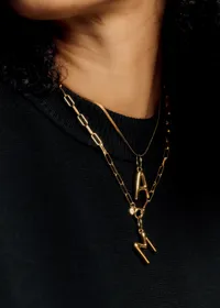 Collier Irma Maillon - Doré — view 3