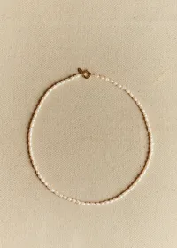 Collier Irma perles - Écru — view 3