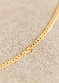 Collier Irma Plat - Doré — view 2