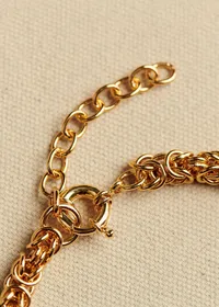 Collier Junie - Violet Doré — view 4