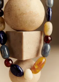 Collier Morgane - Bleu Océan Multi — view 5