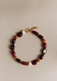 Collier Morgane - Brun Multi — view 4