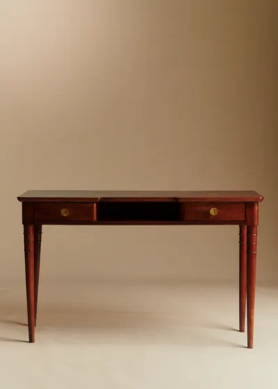 Console à tiroirs vintage en bois - Bois