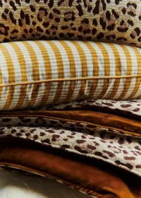 Coussin Tissé Pianissimo - Petit modèle - Caramel — view 4
