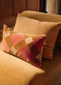 Coussin Velours Édition - Grand modèle - Beige — view 3