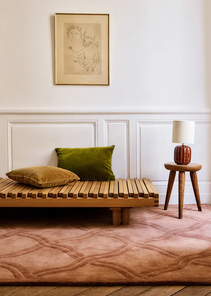 Coussin Velours Édition - Grand modèle - Kaki