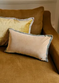 Coussin Velours Édition - Petit modèle - Beige — view 5
