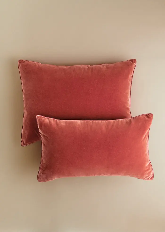 Coussin Velours Édition - Petit modèle - Blush