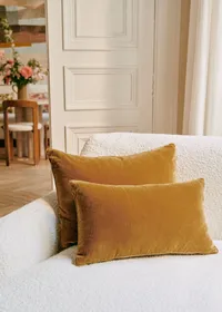 Coussin Velours Édition - Petit modèle - Caramel — view 4
