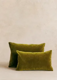 Coussin Velours Édition - Petit modèle - Kaki — view 3