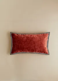 Coussin Velours Texturé - Petit modèle - Sienne — view 3