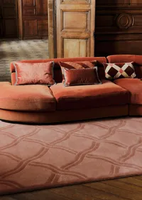 Coussin Velours Texturé - Petit modèle - Sienne — view 4