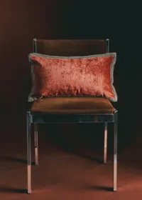 Coussin Velours Texturé - Petit modèle - Sienne — view 5