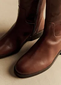Cuissardes Low Lise - Camel Vintage — view 2