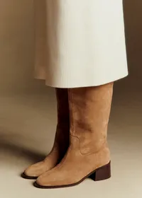 Cuissardes Low Molly - Taupe Clair — view 3