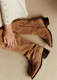 Cuissardes Low Molly - Taupe Clair — view 4