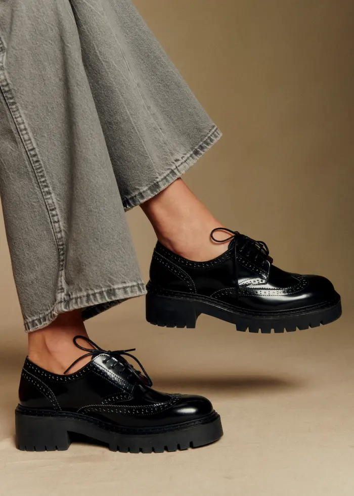 Derbies Jacob - Noir Glacé