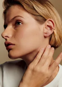 Ear cuff Chiara - Doré — view 2