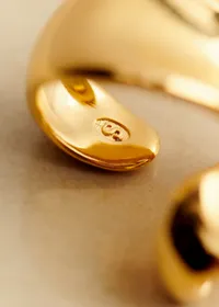 Ear cuff Marlon - Doré — view 3