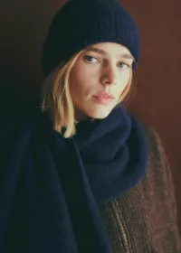 Echarpe Marianne - Marine — view 2