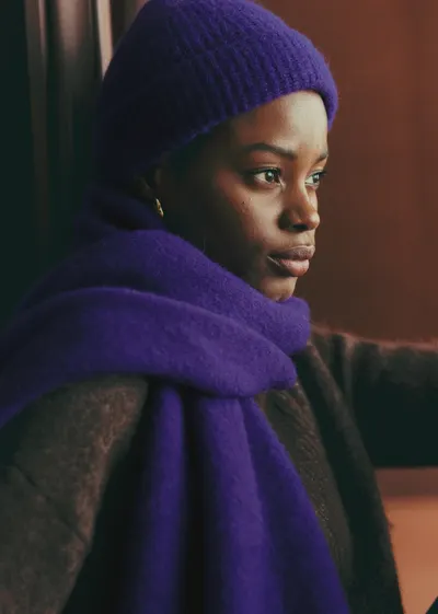 Echarpe Marianne - Violet