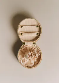 Écrin À Bijoux - Imprimé Bleu des Prés — view 2