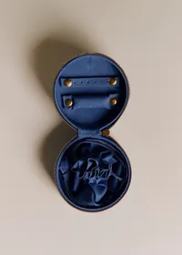 Ecrin à bijoux - Sézane x Inoui Editions - Imprimé Coquillages Bleu — view 2
