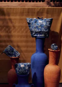 Ecrin à bijoux - Sézane x Inoui Editions - Imprimé Coquillages Bleu — view 5