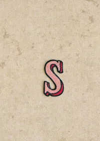 Ecusson Rose - Lettre S - Rose — view 2