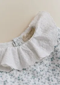 Ensemble Ava - Imprimé Eglantine Bleu — view 3