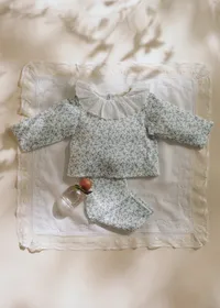 Ensemble Ava - Imprimé Eglantine Bleu — view 5