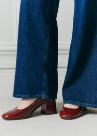 Escarpins Alix - Acajou Vernis — view 2