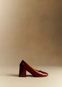 Escarpins Alix - Acajou Vernis — view 4