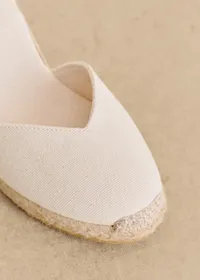Espadrilles Diane - Ecru Toile — view 2